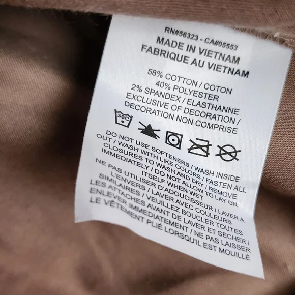 Nike Women's Sportwear Oversized‎ 1/4 Zip Twill Top-Brown Long Sleeve Sz Med NWT - Picture 8 of 13